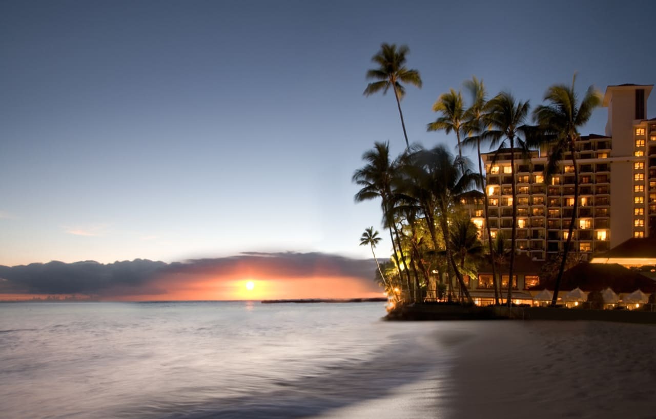 Halekulani - No Resort Fee Χονολουλού Εξωτερικό φωτογραφία Sunset at the Fairmont Kea Lani